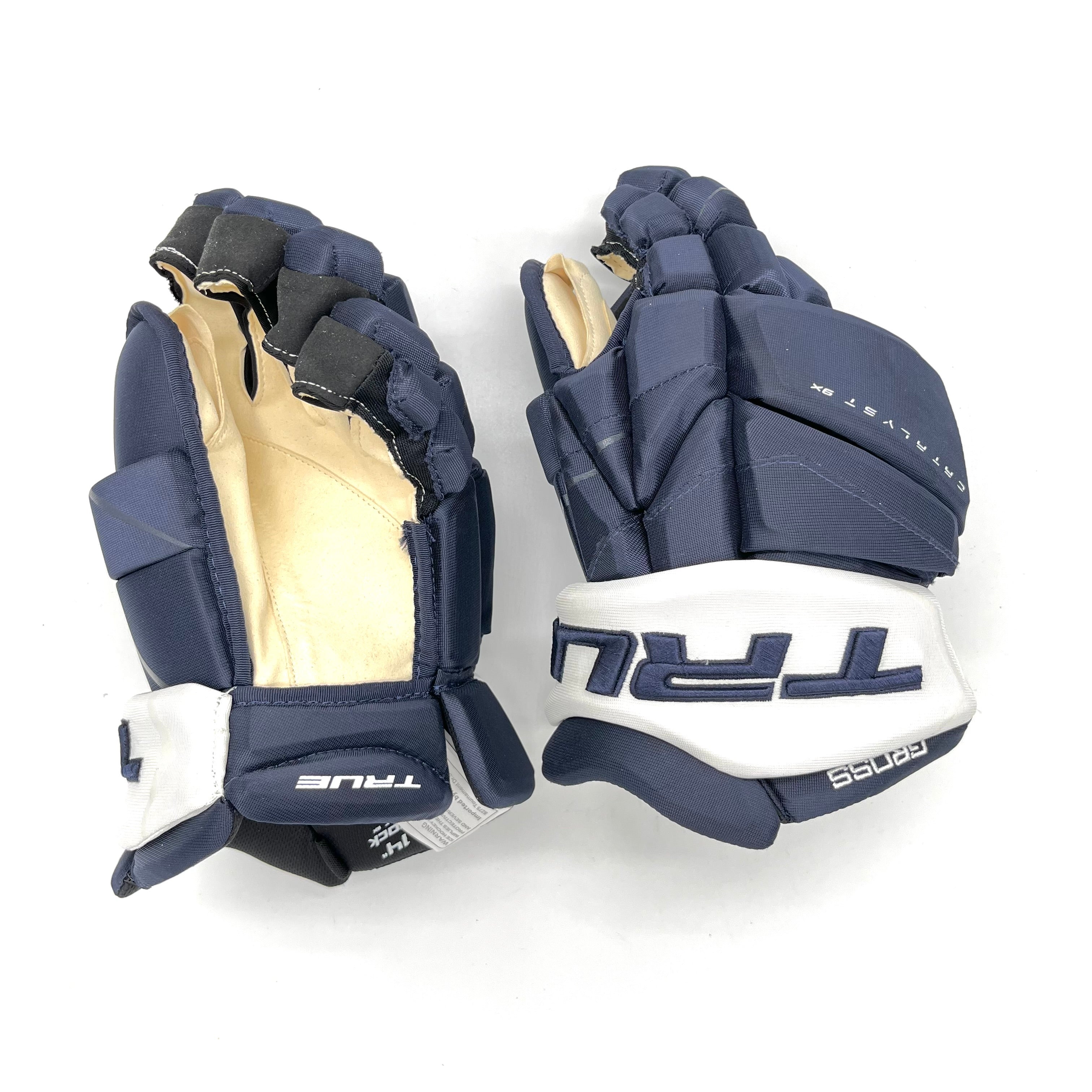 True Catalyst 9X - Gant NHL Pro Stock - Jordan Gross (bleu marine/blanc)